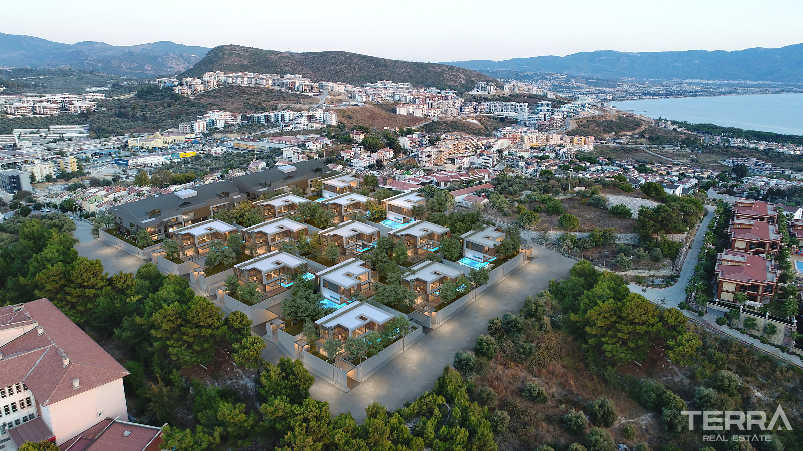 Sea View Villas for Sale in Kuşadası, Aydın, Turkey - 109065