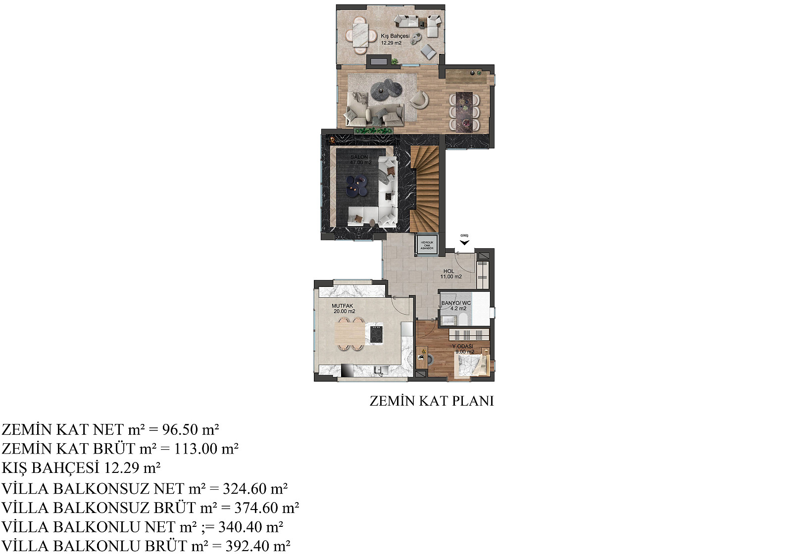 Sea View Villas for Sale in Kuşadası, Aydın, Turkey - 109158