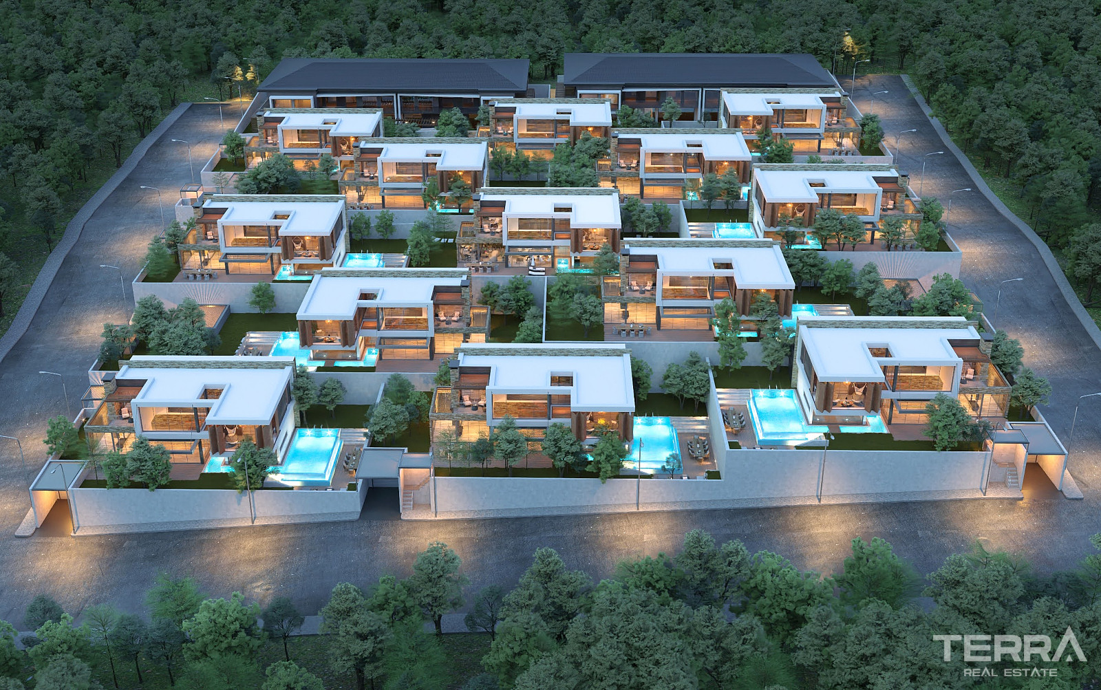 Sea View Villas for Sale in Kuşadası, Aydın, Turkey - 109160