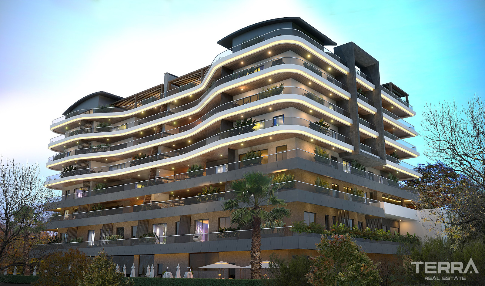 Sea View Apartments for Sale in Kuşadası, Aydın - 109170
