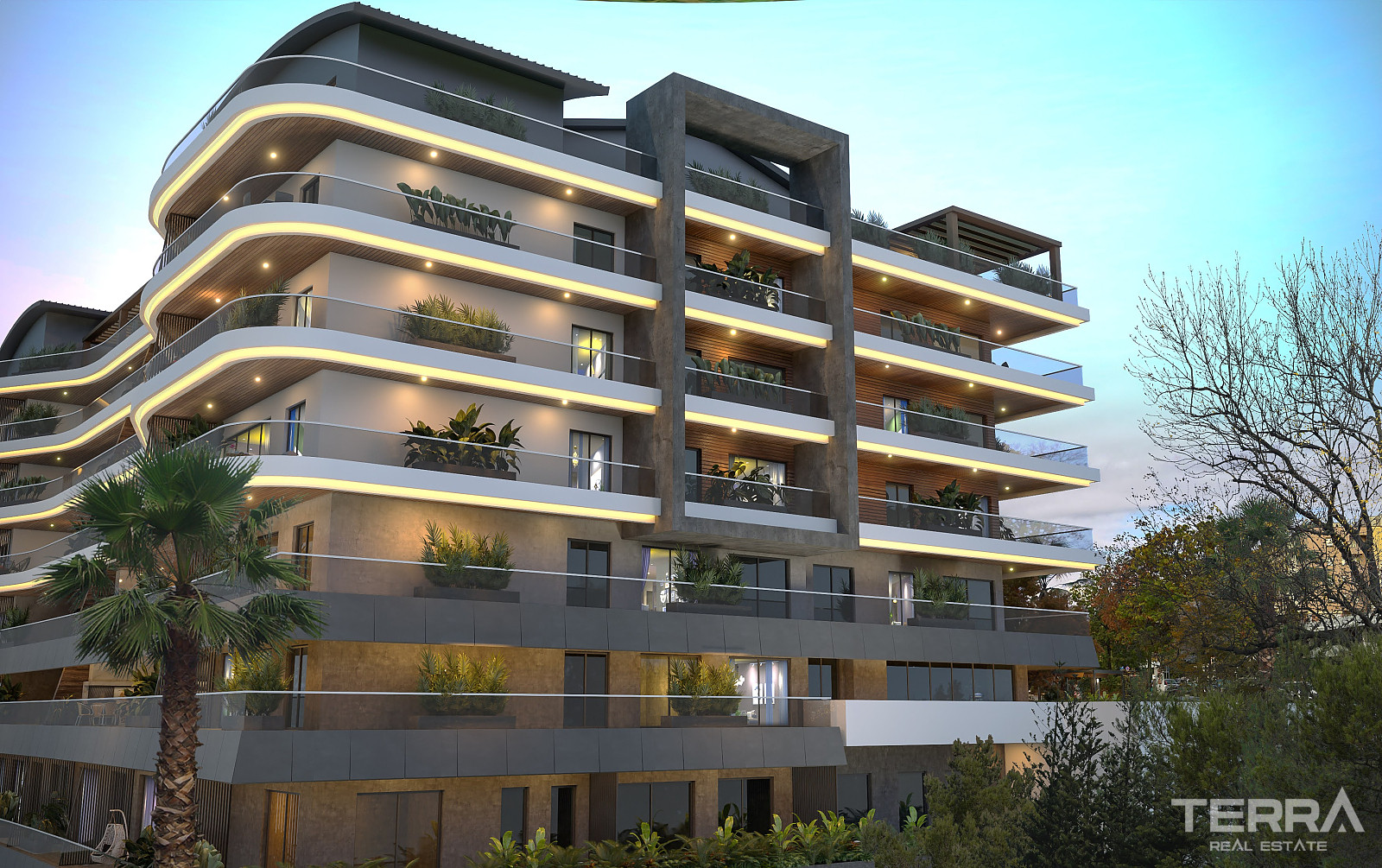 Sea View Apartments for Sale in Kuşadası, Aydın - 109171