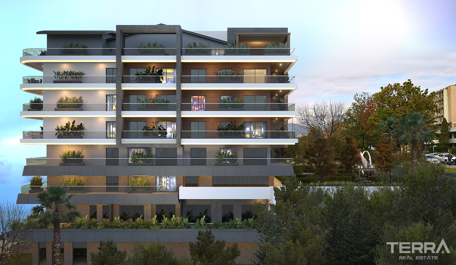 Sea View Apartments for Sale in Kuşadası, Aydın - 109172