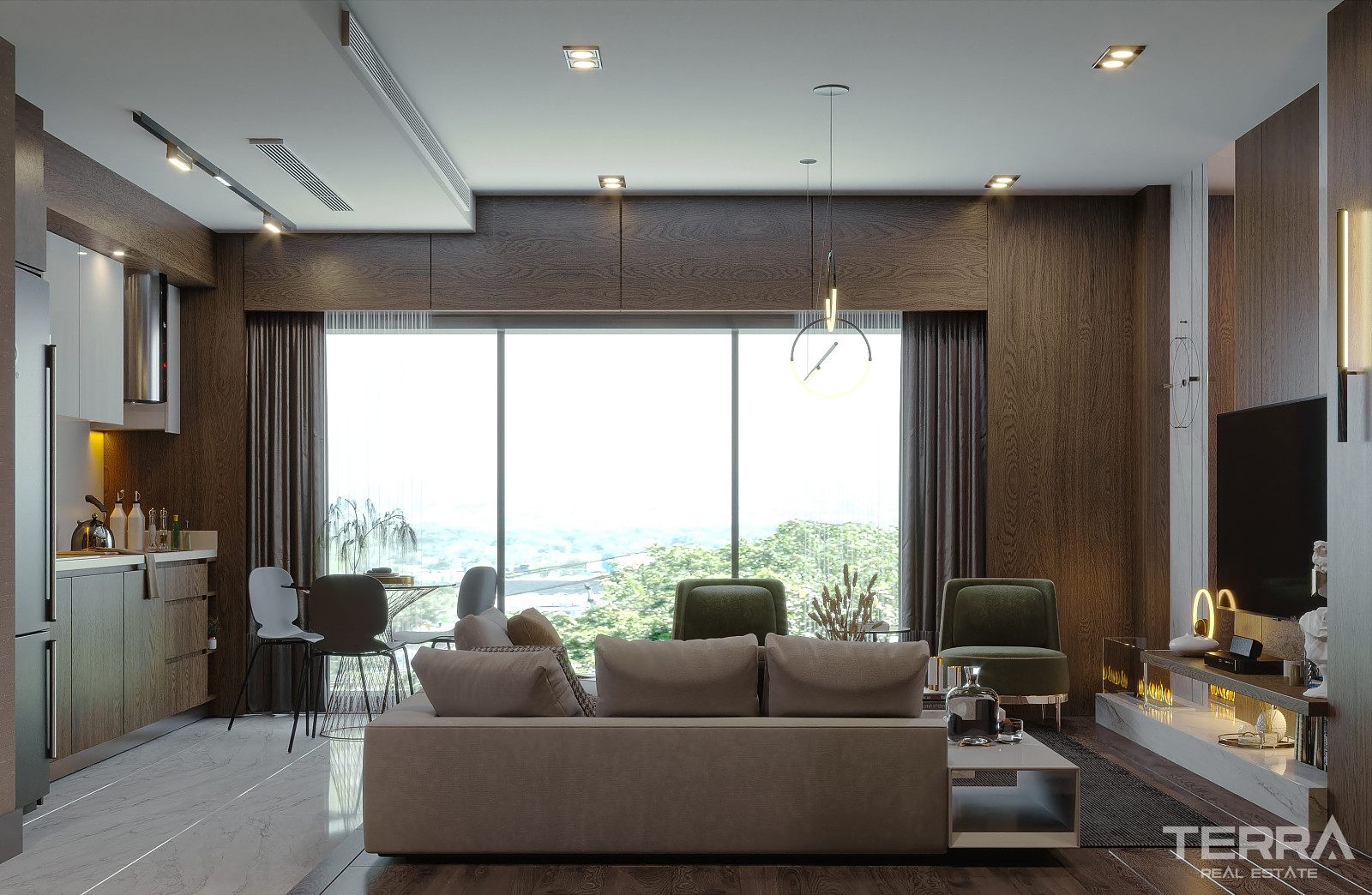 Sea View Apartments for Sale in Kuşadası, Aydın - 109182