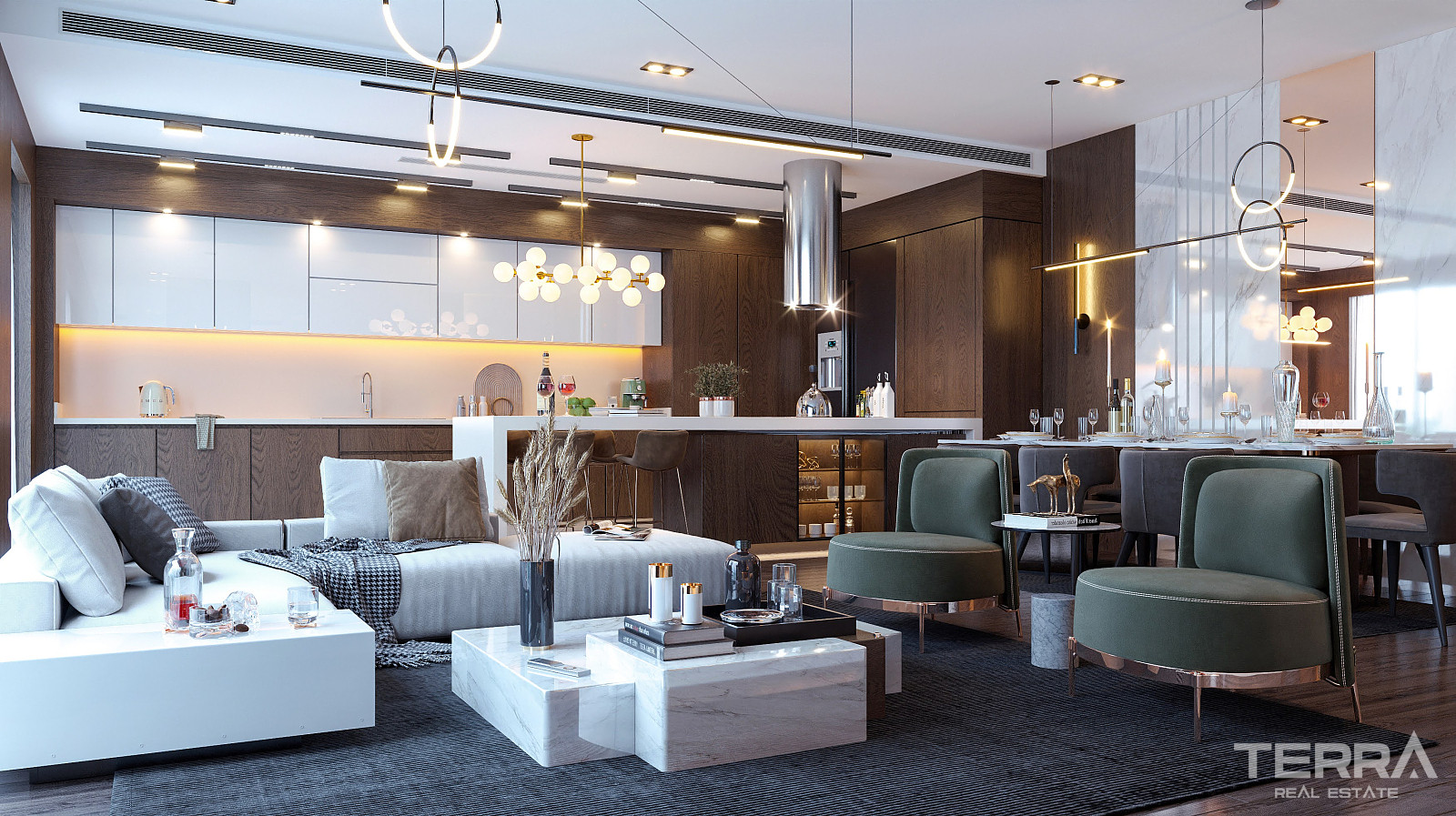 Sea View Apartments for Sale in Kuşadası, Aydın - 109183