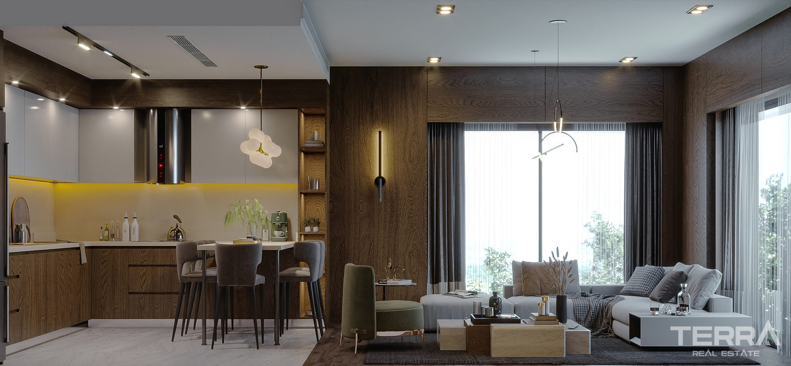Sea View Apartments for Sale in Kuşadası, Aydın - 109184