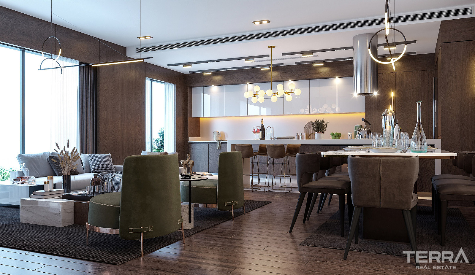 Sea View Apartments for Sale in Kuşadası, Aydın - 109187