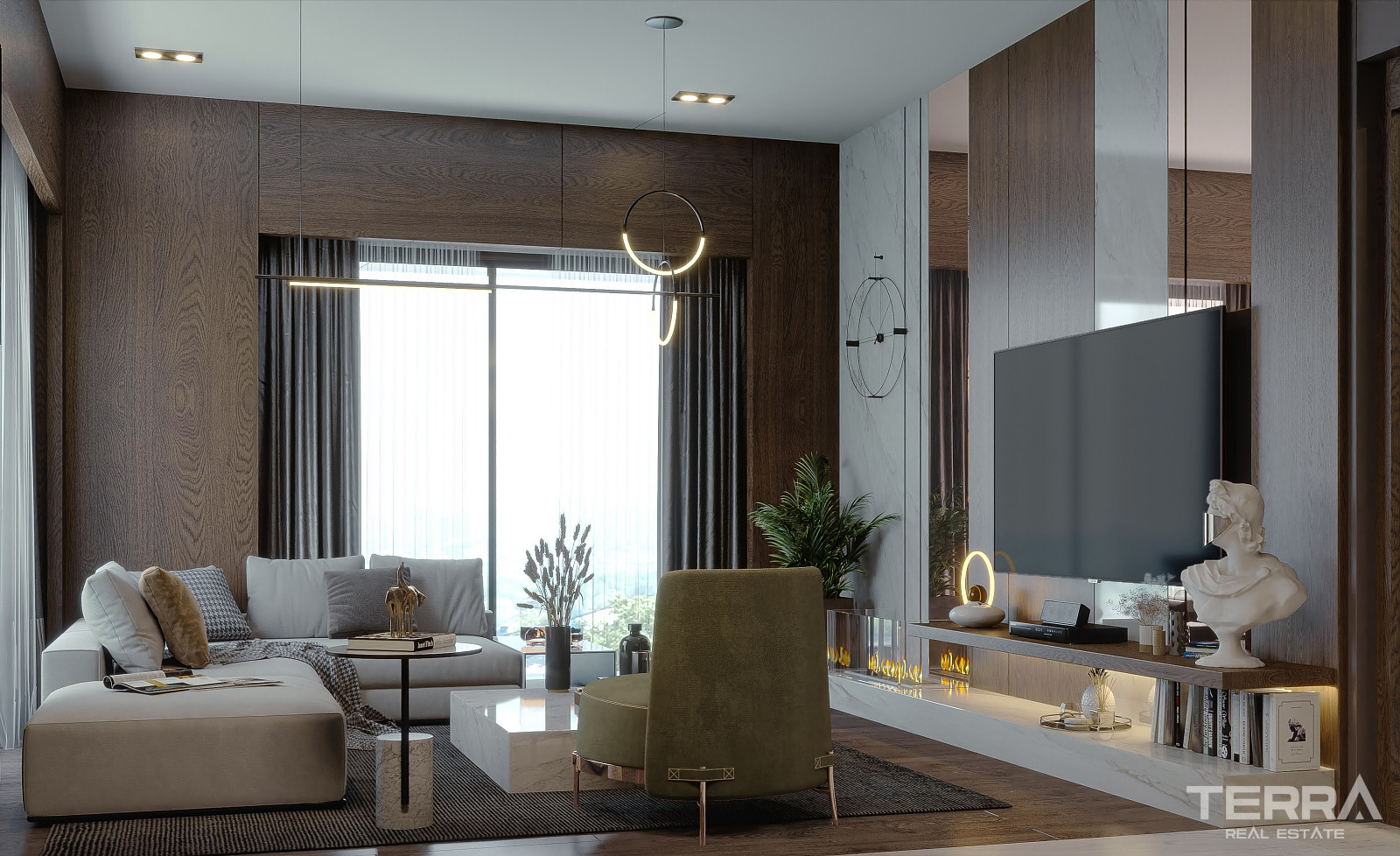 Sea View Apartments for Sale in Kuşadası, Aydın - 109188