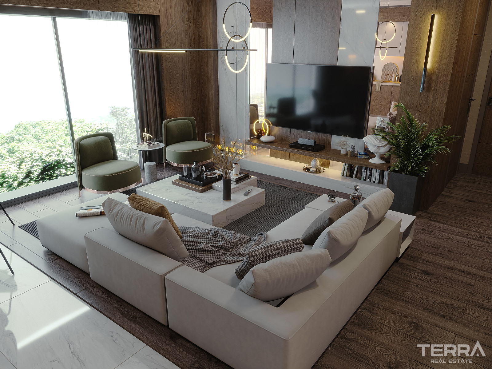 Sea View Apartments for Sale in Kuşadası, Aydın - 109190
