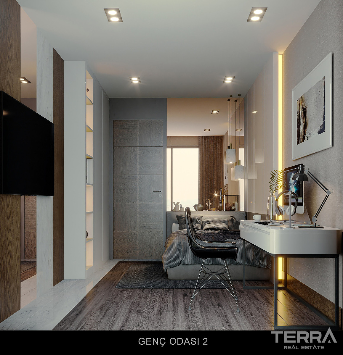 Sea View Apartments for Sale in Kuşadası, Aydın - 109204