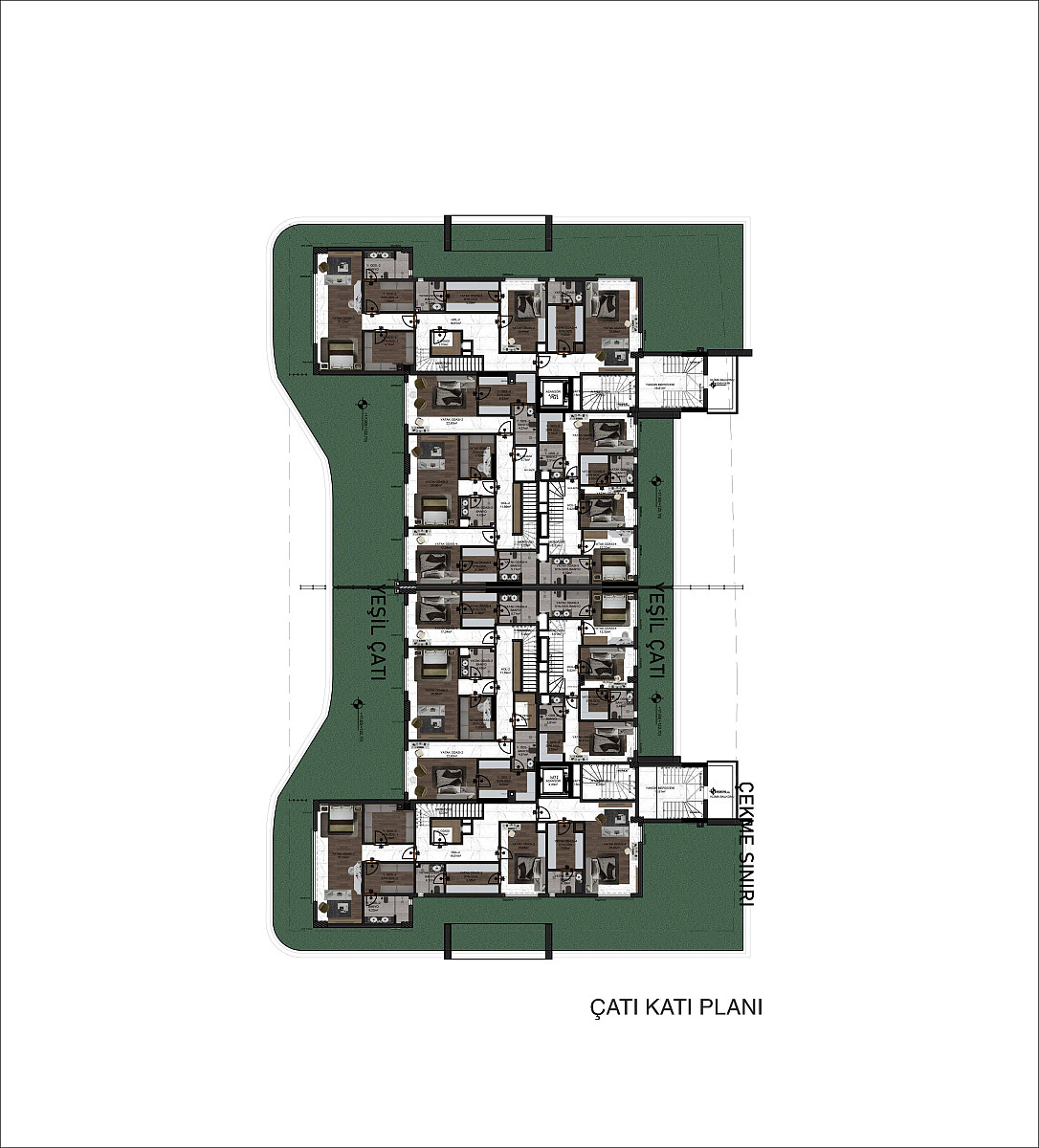 Sea View Apartments for Sale in Kuşadası, Aydın - 109218
