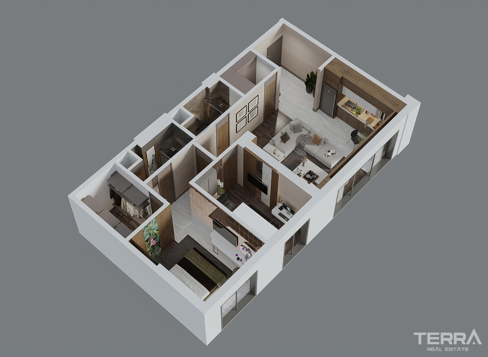 Sea View Apartments for Sale in Kuşadası, Aydın - 109226
