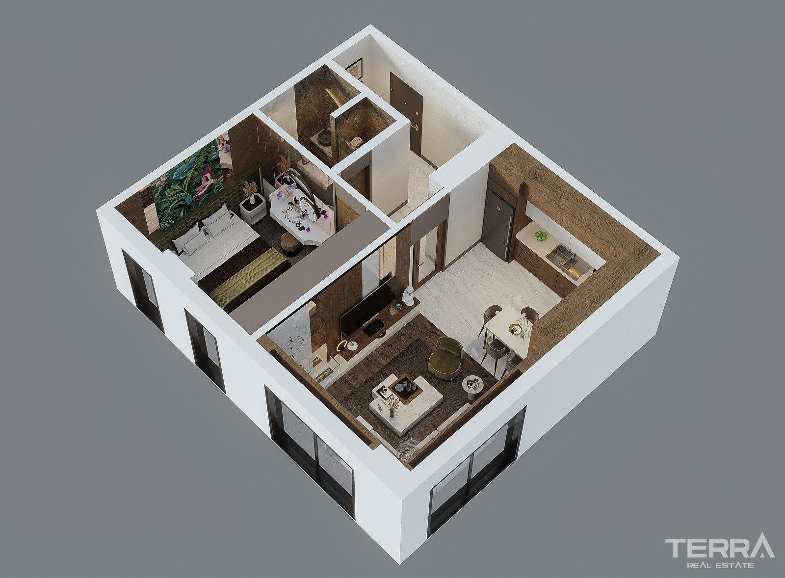 Sea View Apartments for Sale in Kuşadası, Aydın - 109229