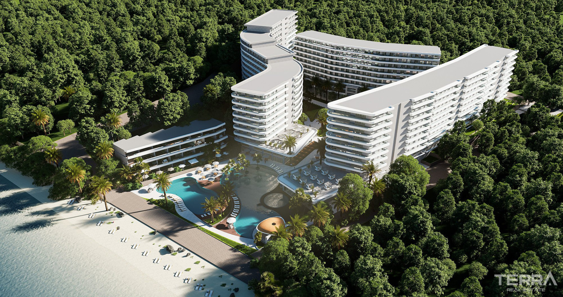 Beachfront Apartments for Sale in Kuşadası, Aydın, Turkey - 109232