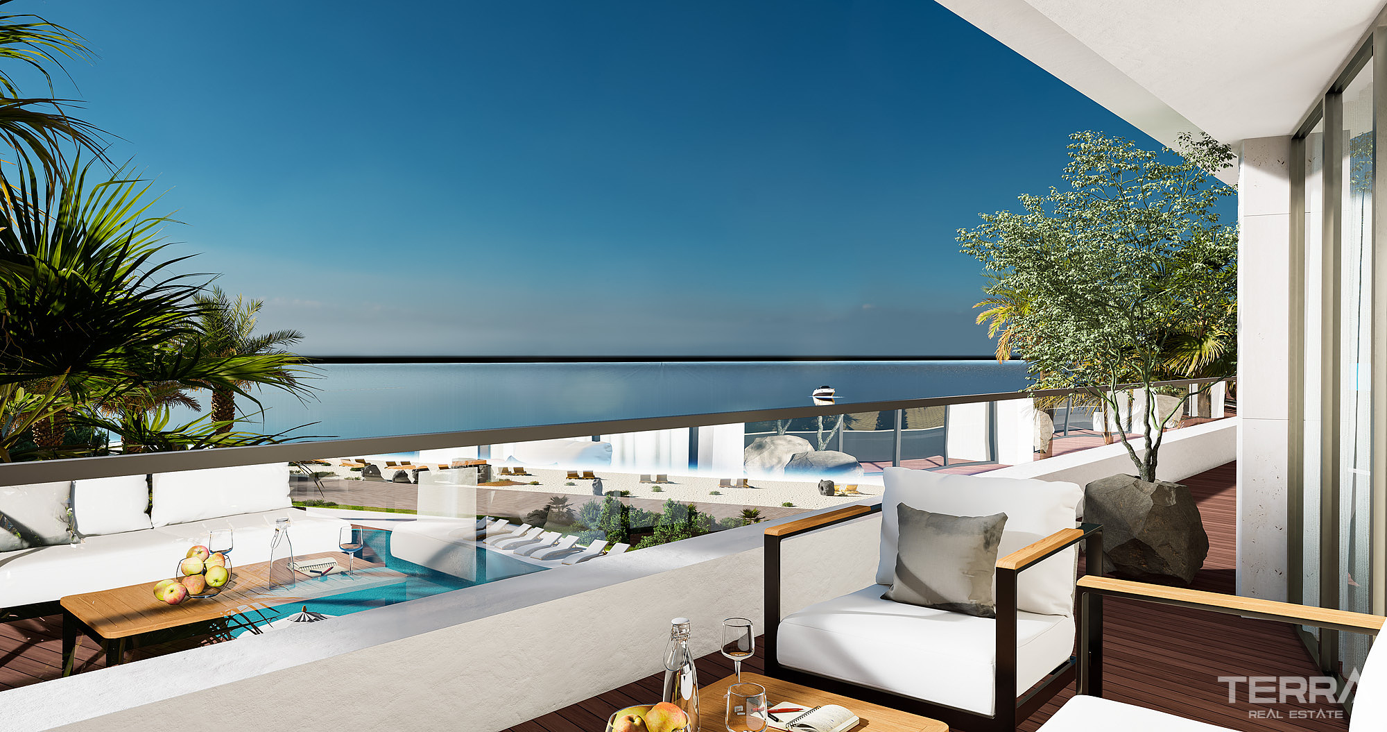 Beachfront Apartments for Sale in Kuşadası, Aydın, Turkey - 109237
