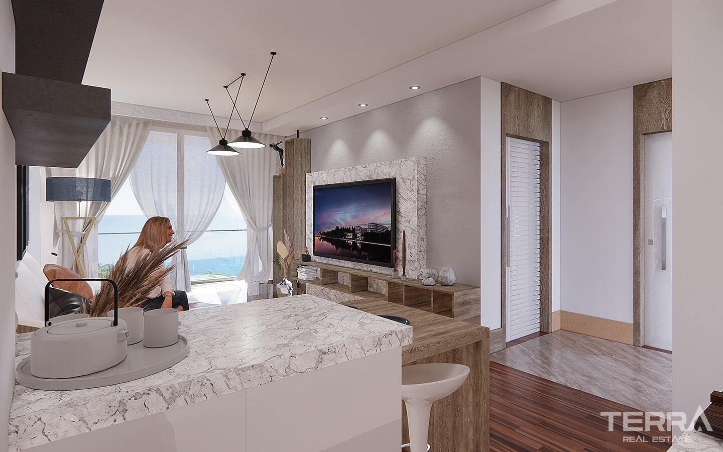 Beachfront Apartments for Sale in Kuşadası, Aydın, Turkey - 109245