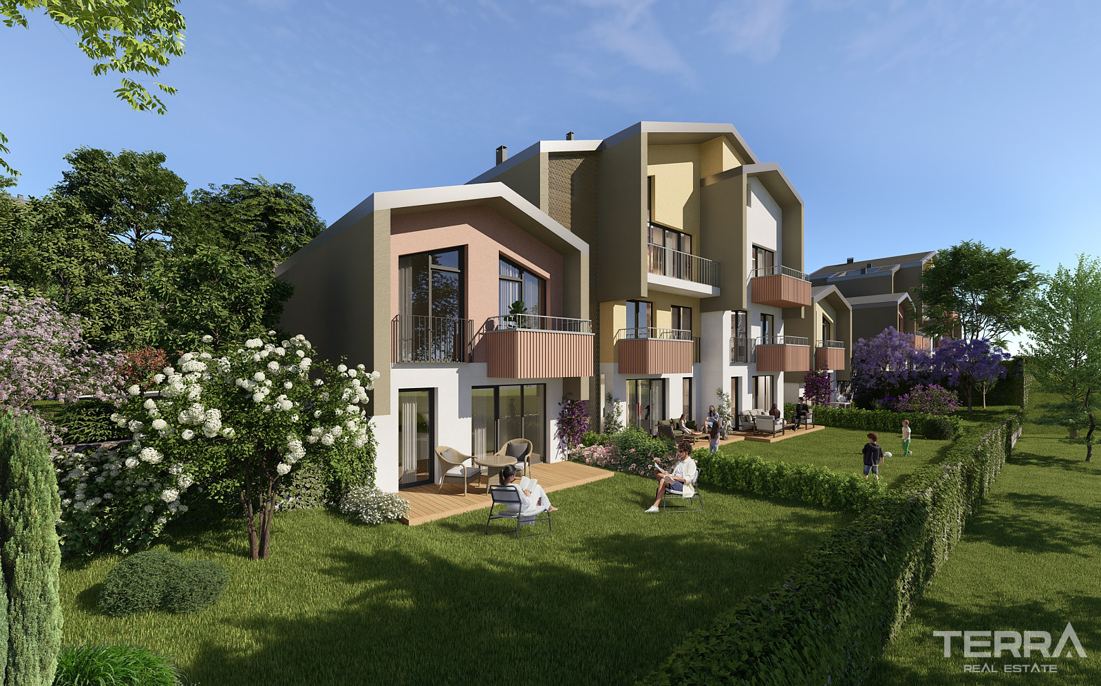Aydın, Kuşadası'nda Doğa Manzaralı Satılık Golf Daireleri - 109257