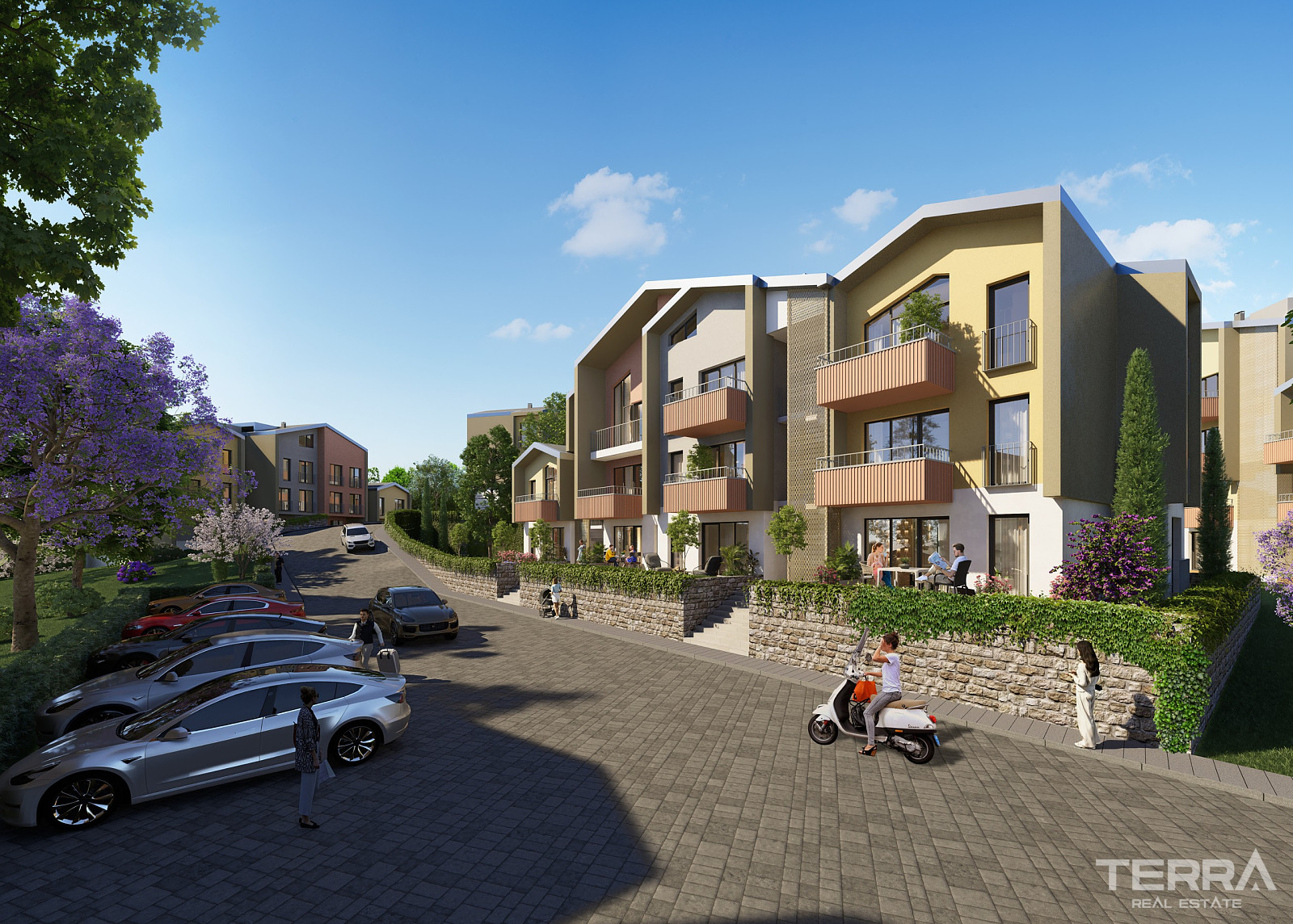 Aydın, Kuşadası'nda Doğa Manzaralı Satılık Golf Daireleri - 109262