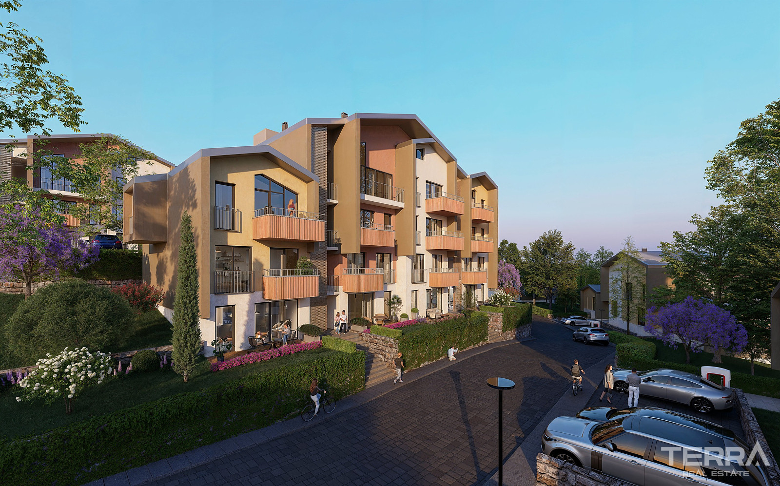 Aydın, Kuşadası'nda Doğa Manzaralı Satılık Golf Daireleri - 109265