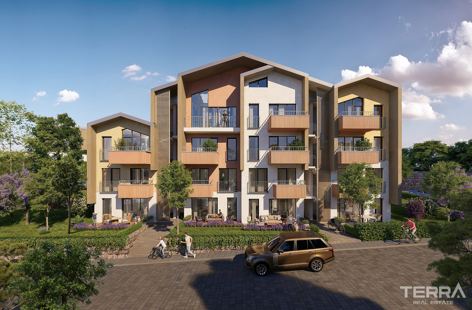 Aydın, Kuşadası'nda Doğa Manzaralı Satılık Golf Daireleri - 109266