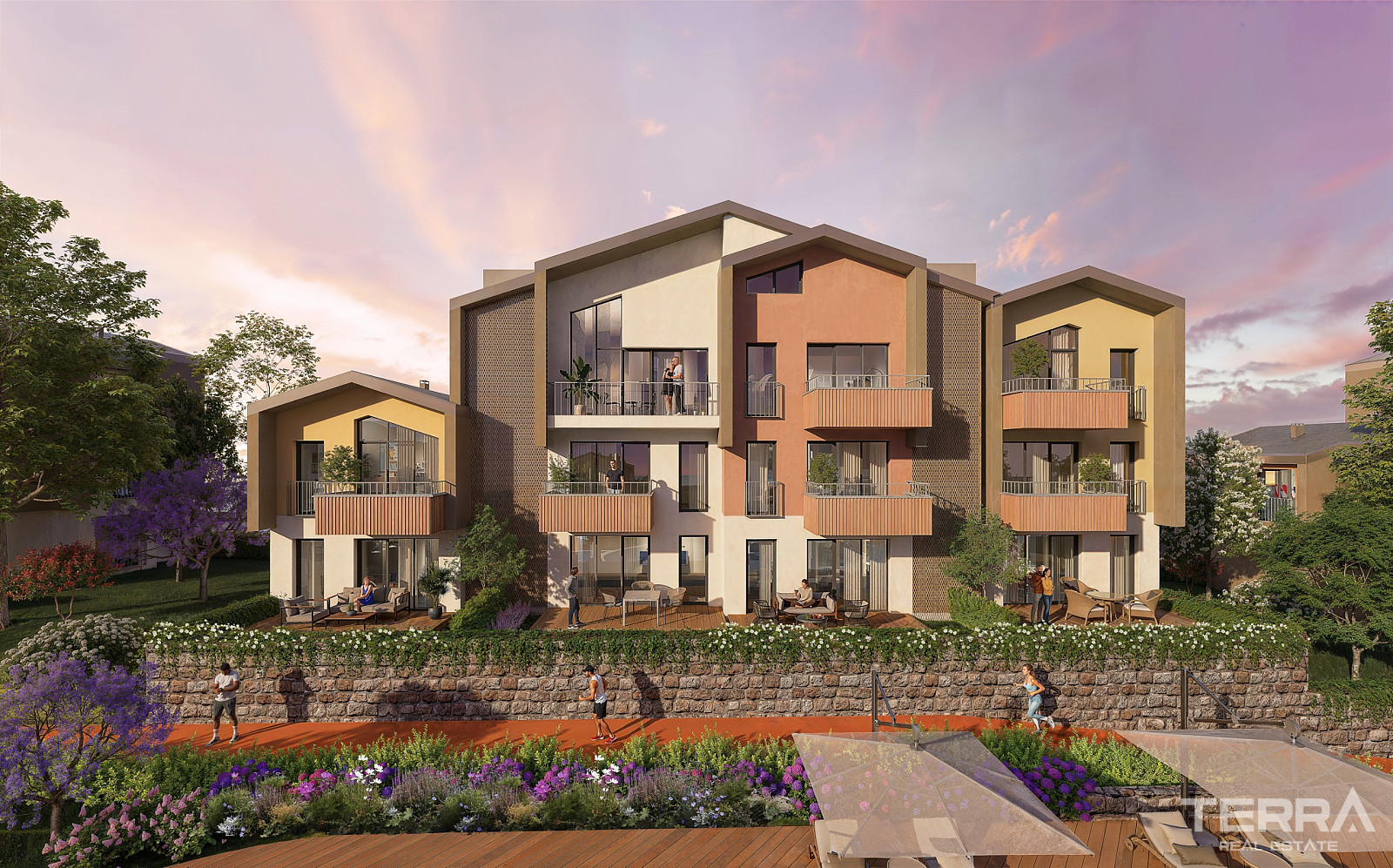 Aydın, Kuşadası'nda Doğa Manzaralı Satılık Golf Daireleri - 109267