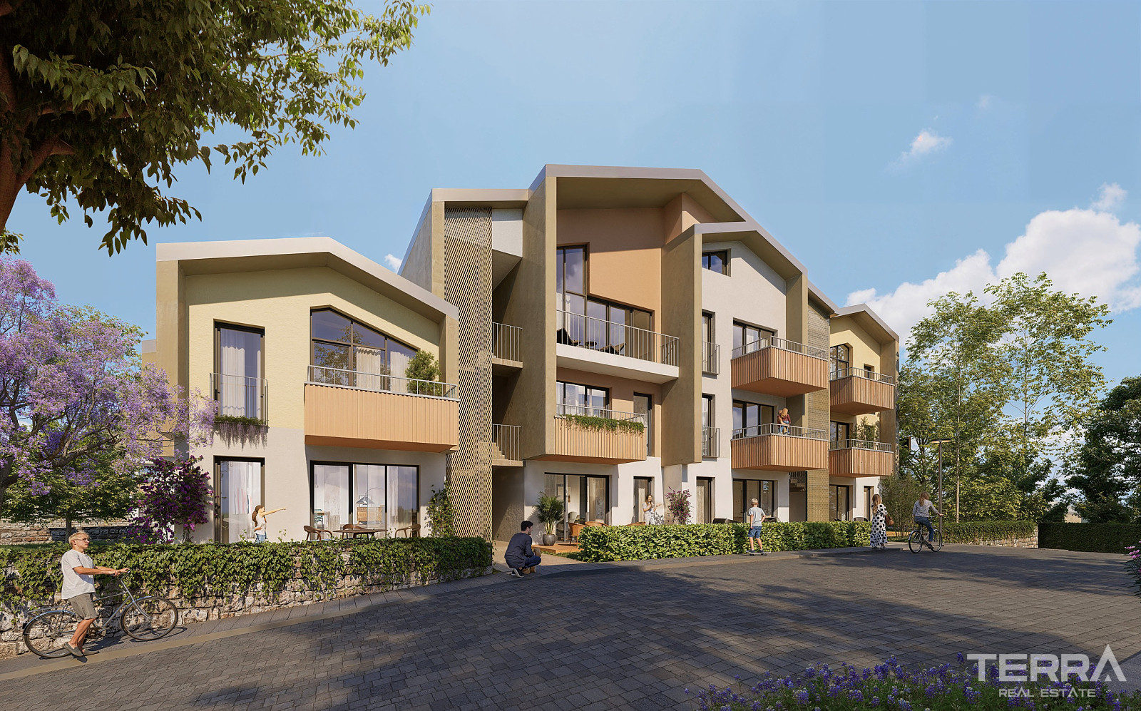 Aydın, Kuşadası'nda Doğa Manzaralı Satılık Golf Daireleri - 109269