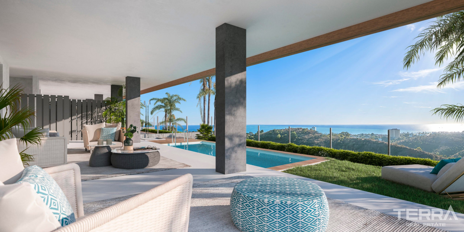 Lejligheder med havudsigt til salg i Marbella, Costa del Sol - 109359