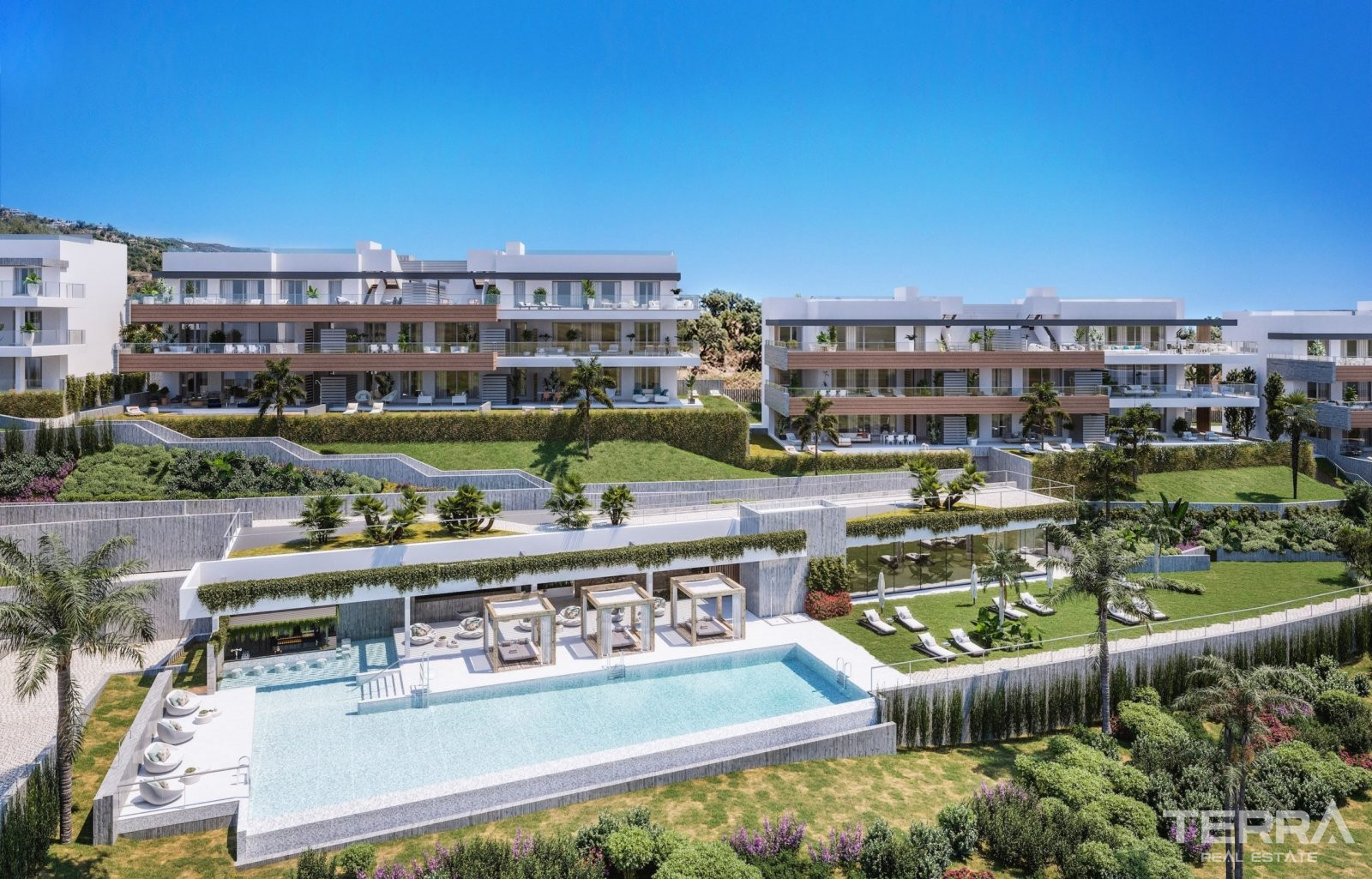 Lejligheder med havudsigt til salg i Marbella, Costa del Sol - 109368