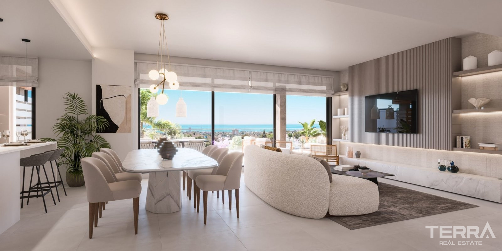 Lejligheder med havudsigt til salg i Marbella, Costa del Sol - 109371