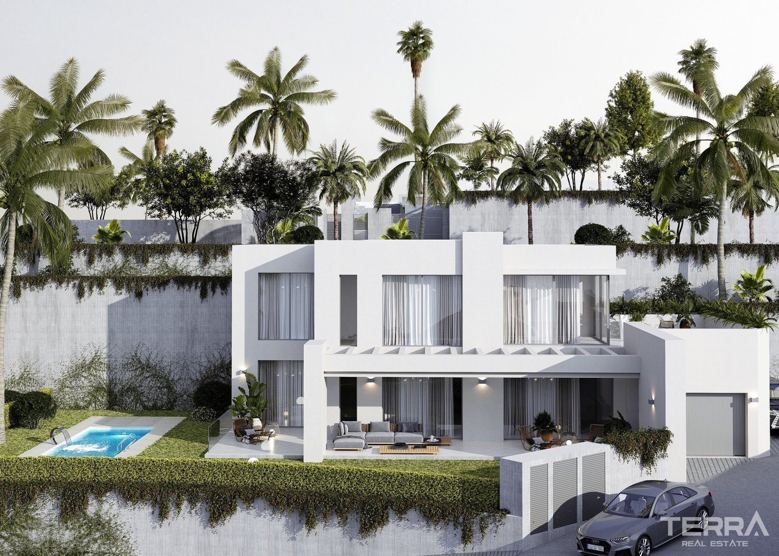 Villas individuelles avec vue mer à vendre à Mijas, Malaga, Espagne - 109377