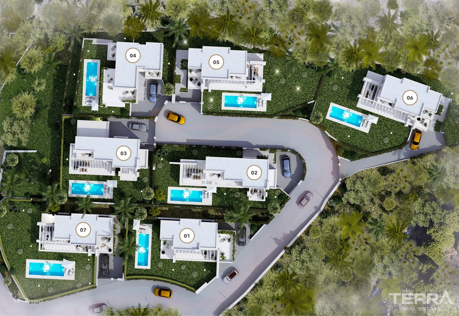 Villas individuelles avec vue mer à vendre à Mijas, Malaga, Espagne - 109378