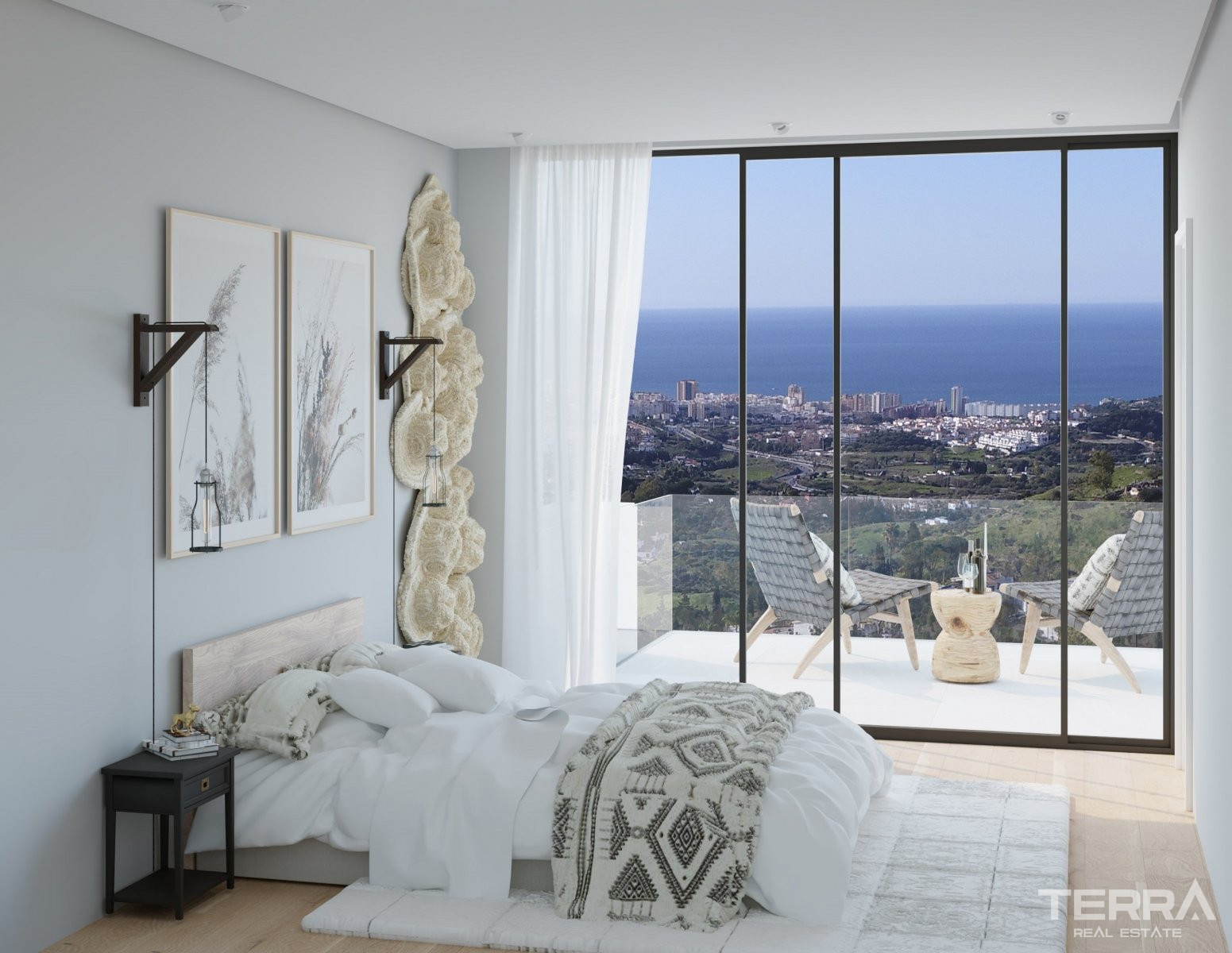 Villas individuelles avec vue mer à vendre à Mijas, Malaga, Espagne - 109380