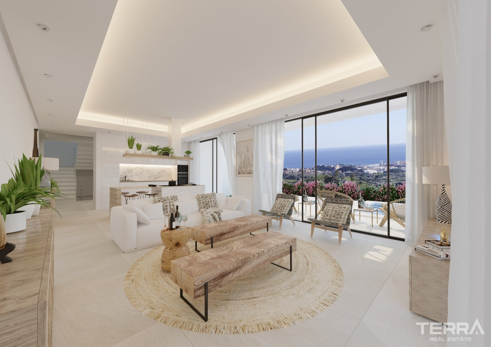 Villas individuelles avec vue mer à vendre à Mijas, Malaga, Espagne - 109381