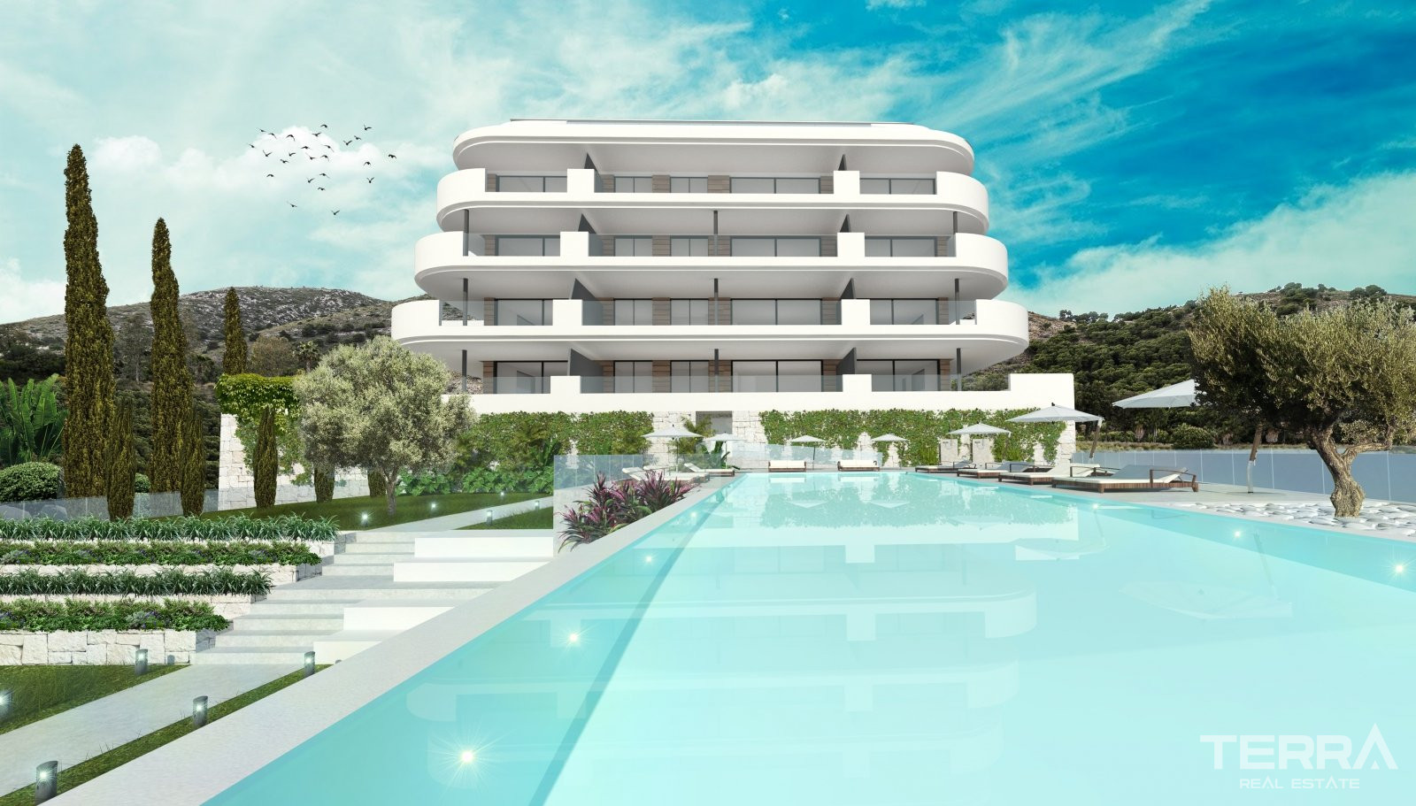 Apartamenty z widokiem na morze na sprzedaż w Benalmadenie, Hiszpania - 109425