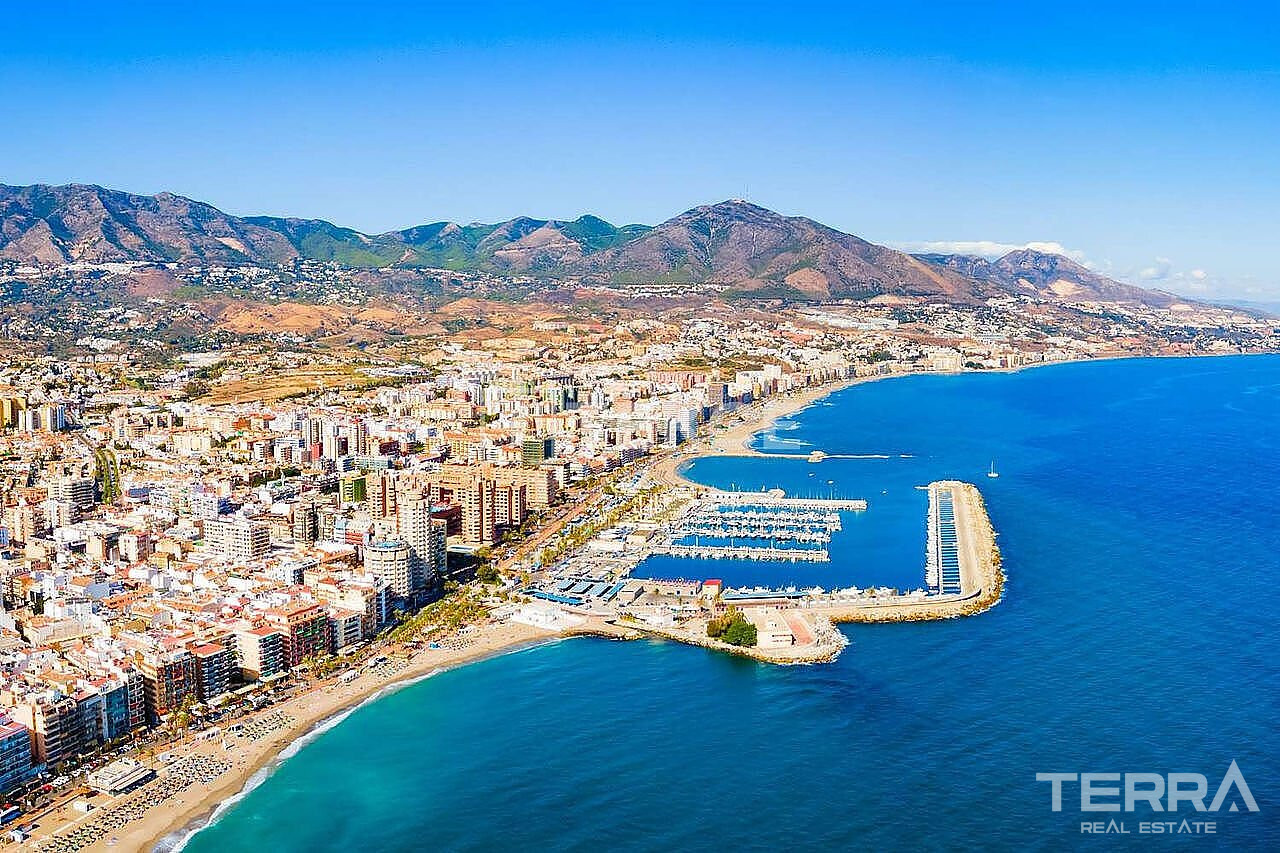 Malaga Fuengirola'da Deniz Manzaralı Ferah Daireler - 109497