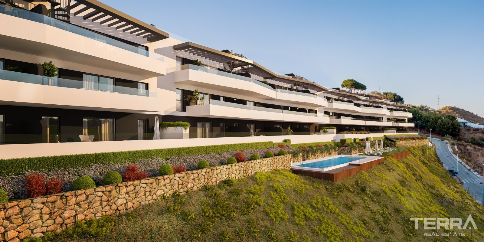 Malaga, Rincón de la Victoria'da Satılık Deniz Manzaralı Daireler - 109525