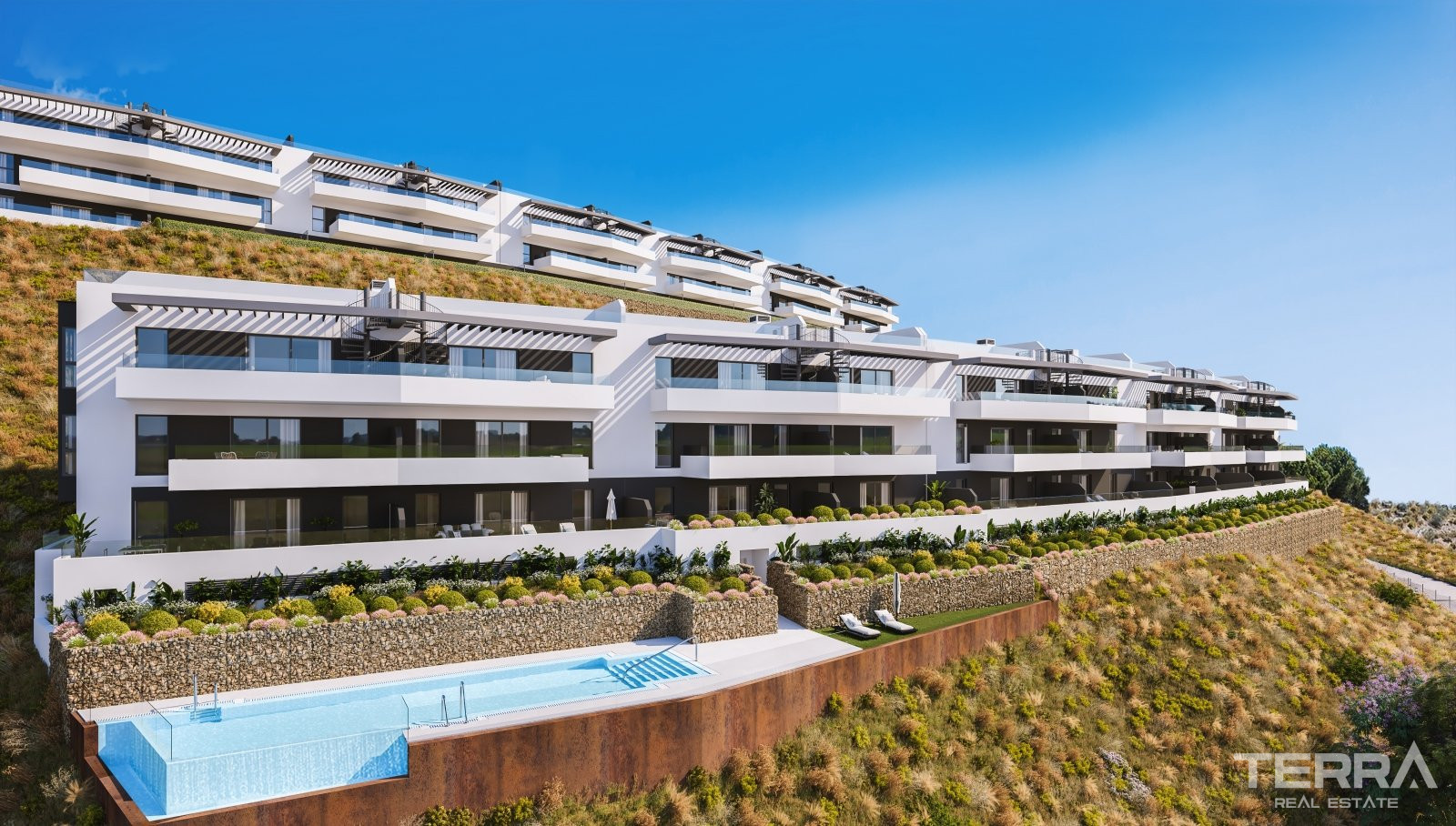 Malaga, Rincón de la Victoria'da Satılık Deniz Manzaralı Daireler - 109527