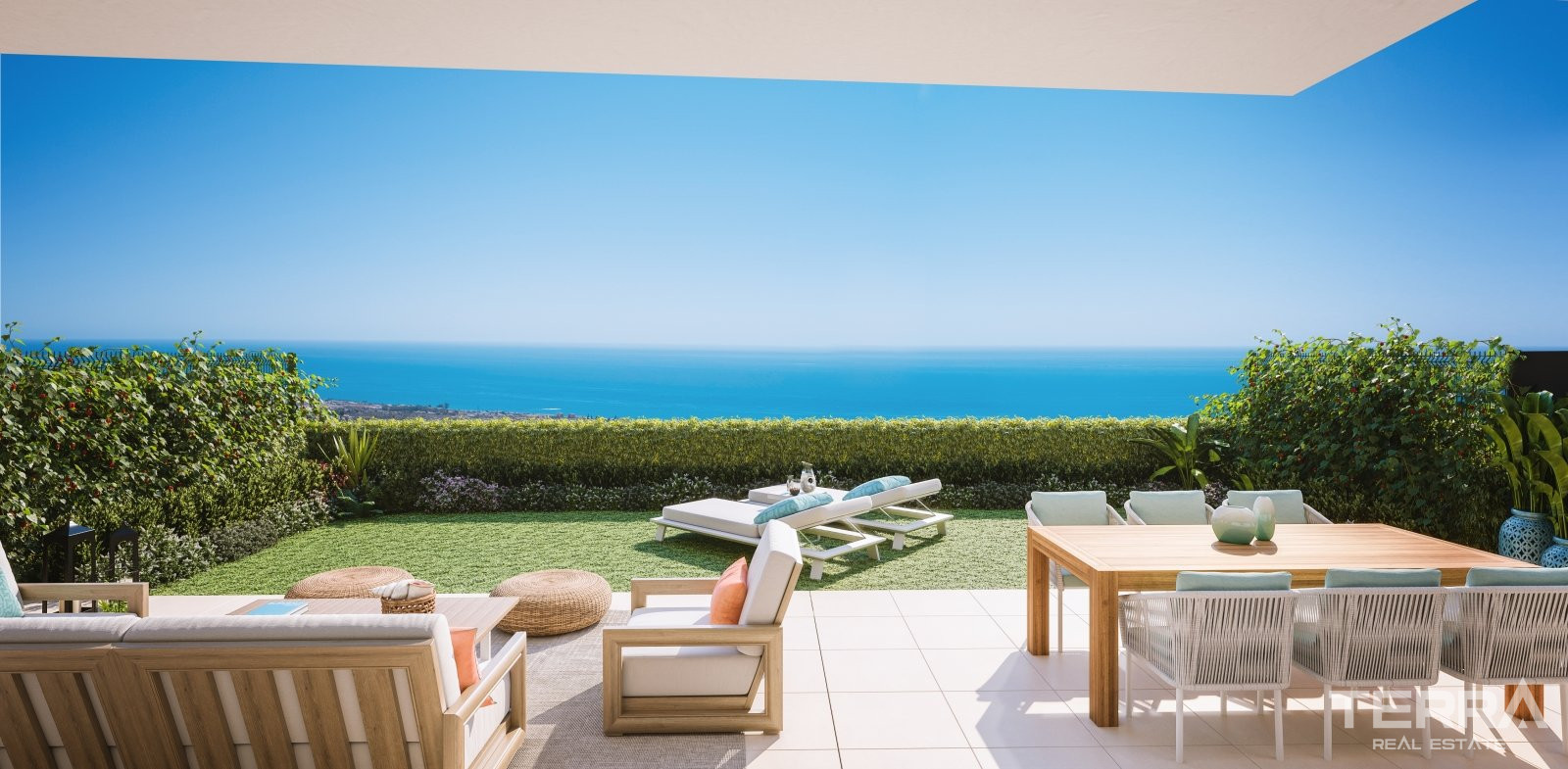 Malaga, Rincón de la Victoria'da Satılık Deniz Manzaralı Daireler - 109529