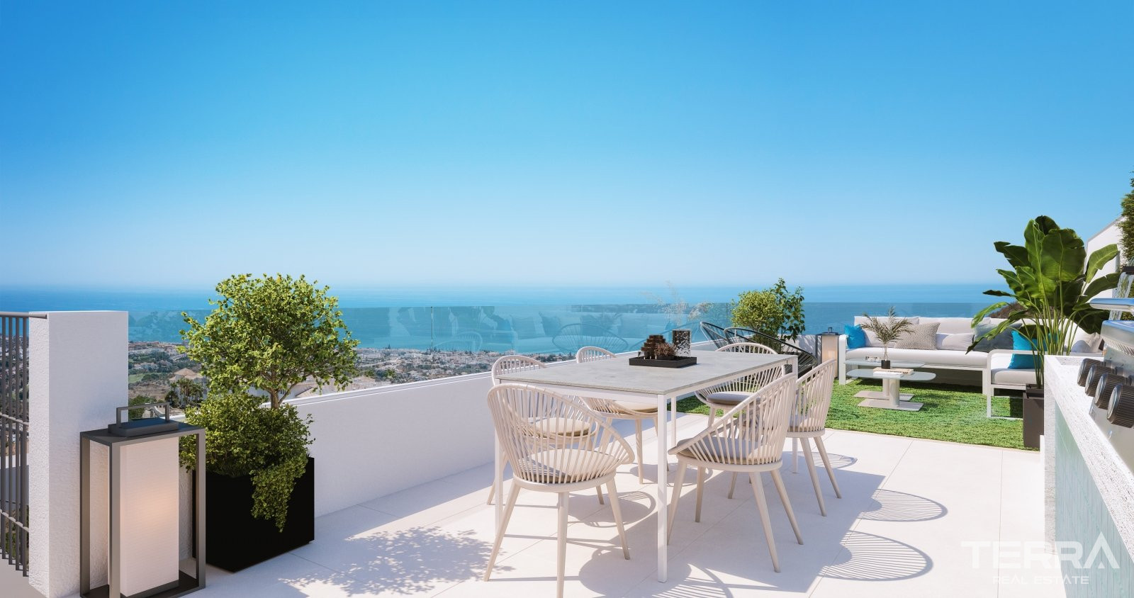 Malaga, Rincón de la Victoria'da Satılık Deniz Manzaralı Daireler - 109532