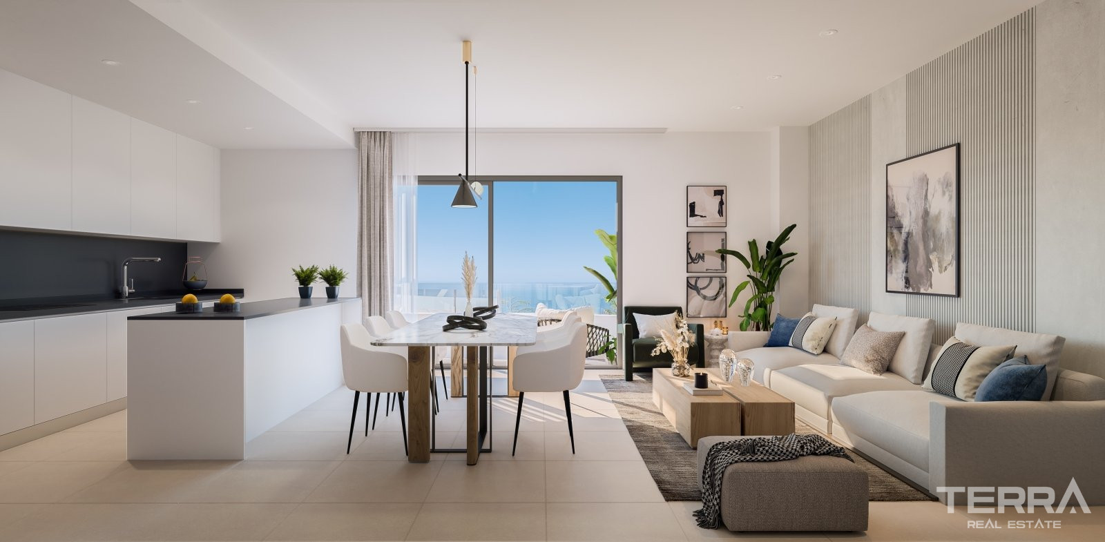 Malaga, Rincón de la Victoria'da Satılık Deniz Manzaralı Daireler - 109535