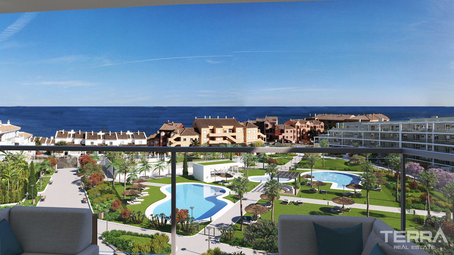 Malaga, Costa del Sol'da Denize 200 m Uzaklıkta Modern Daireler - 109554