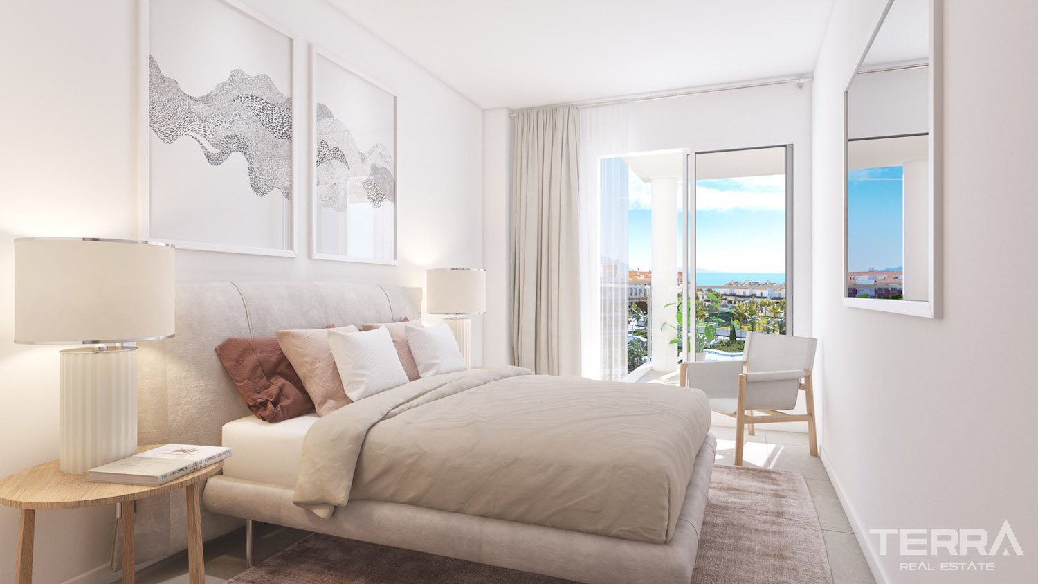 Malaga, Costa del Sol'da Denize 200 m Uzaklıkta Modern Daireler - 109557