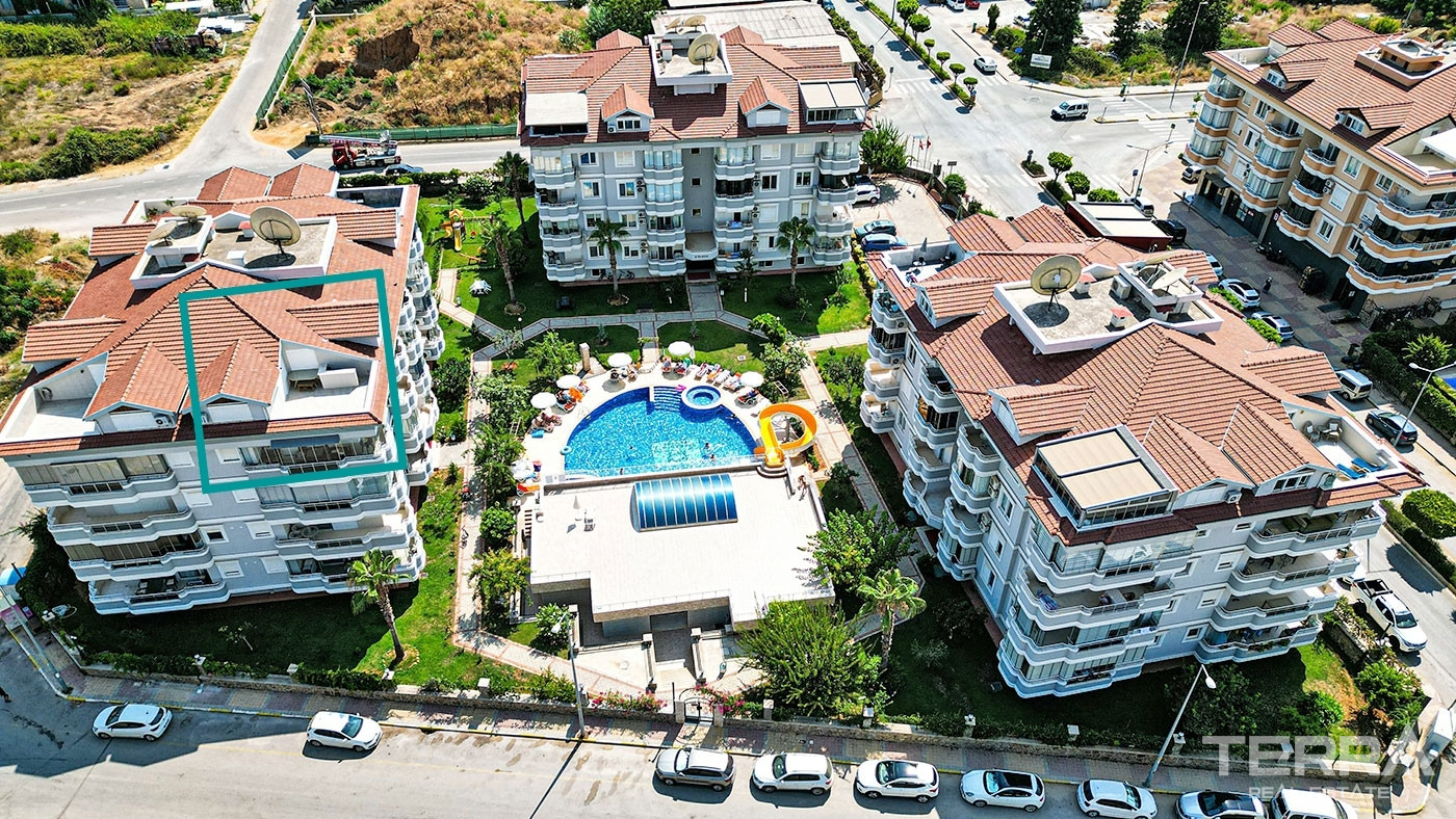 Apartment for Sale in Oba Crown Resort 3, Alanya, Turkey - 109616
