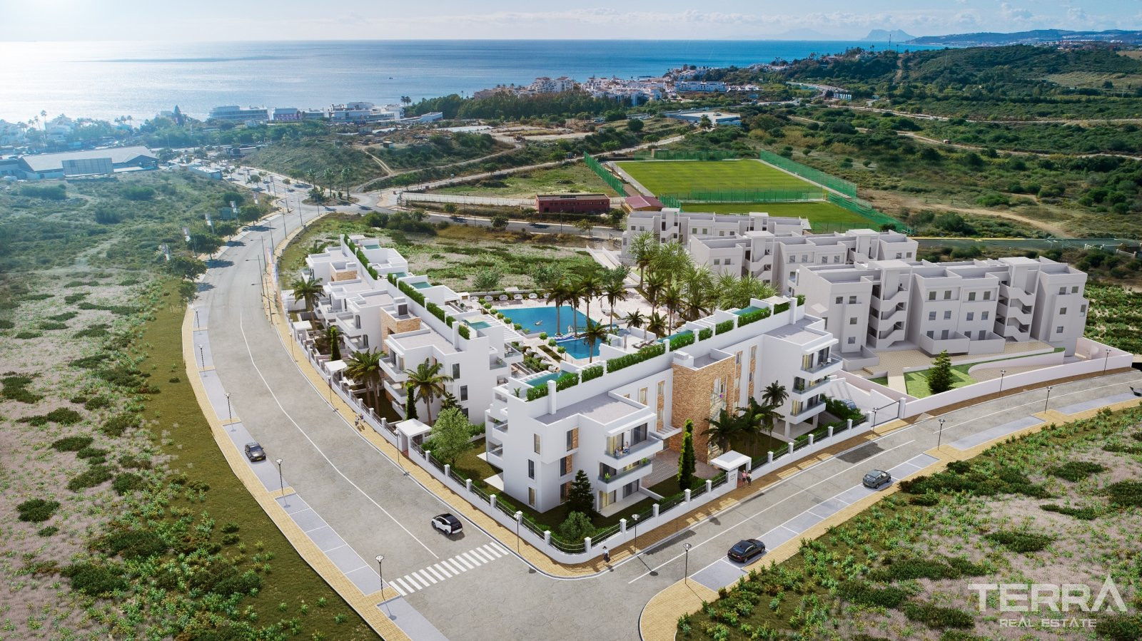 Malaga, Estepona'da Satılık Deniz Manzaralı Daireler - 109733