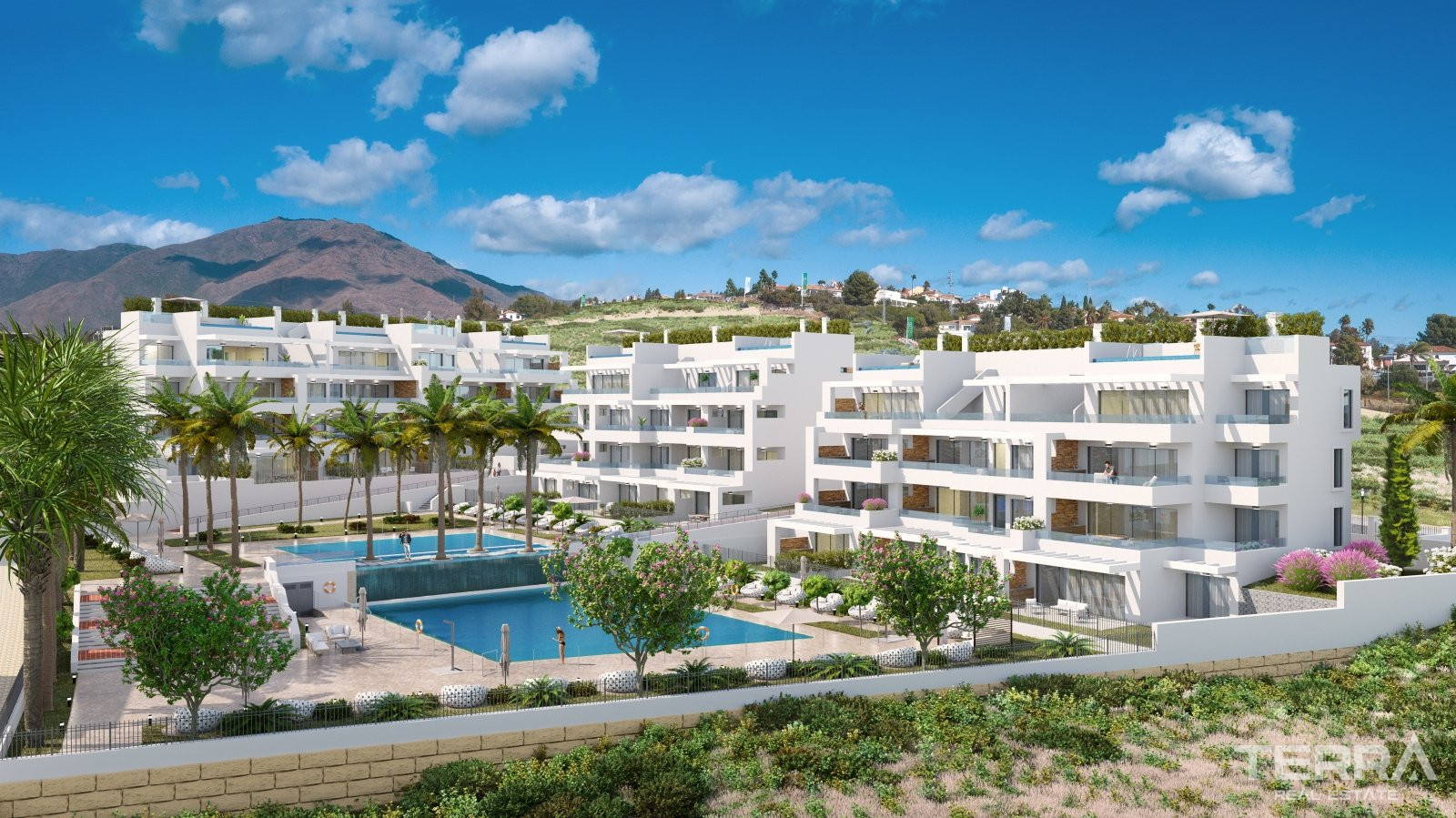 Malaga, Estepona'da Satılık Deniz Manzaralı Daireler - 109735