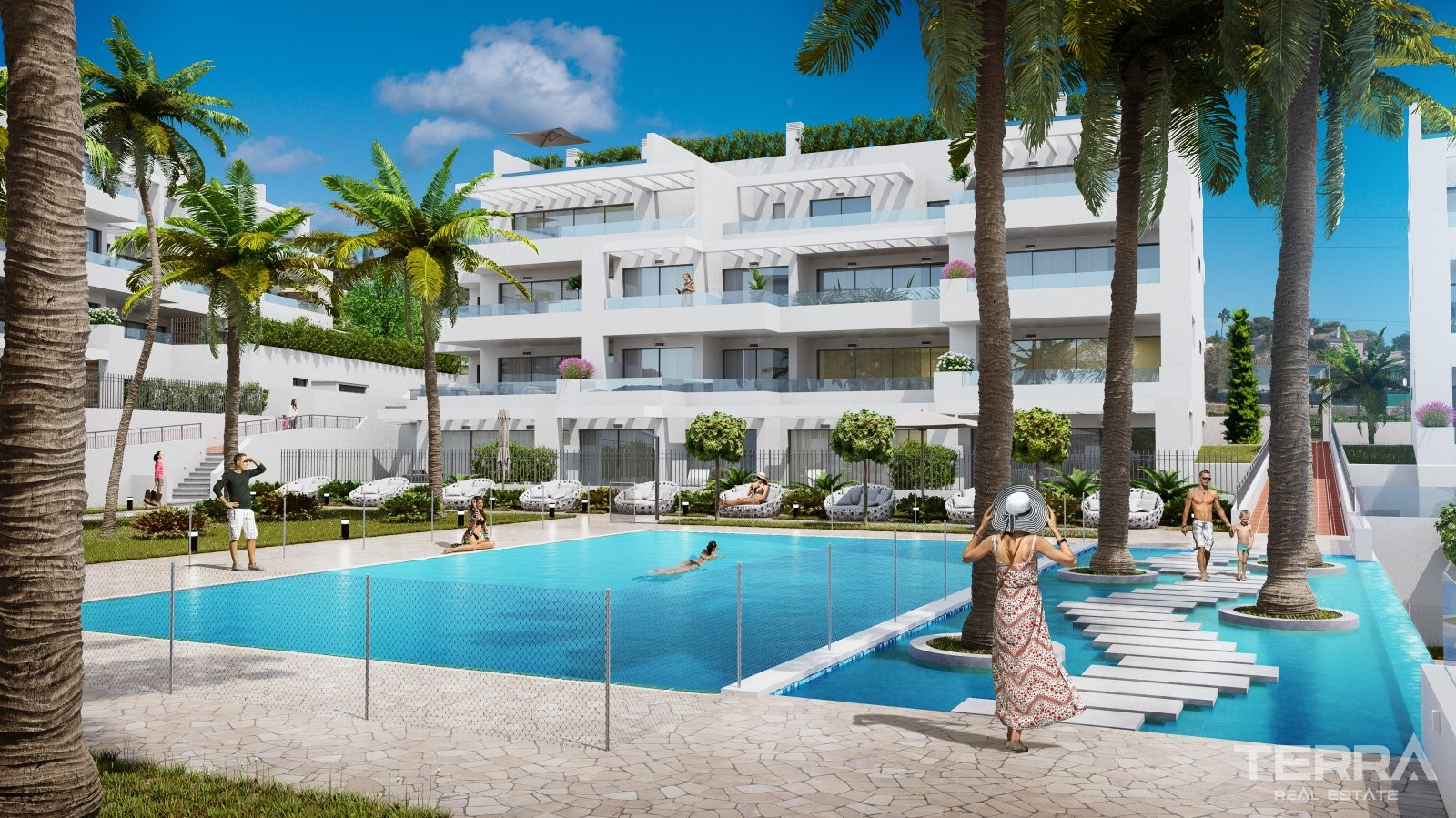 Malaga, Estepona'da Satılık Deniz Manzaralı Daireler - 109736