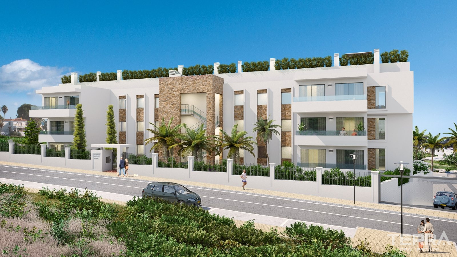 Malaga, Estepona'da Satılık Deniz Manzaralı Daireler - 109737