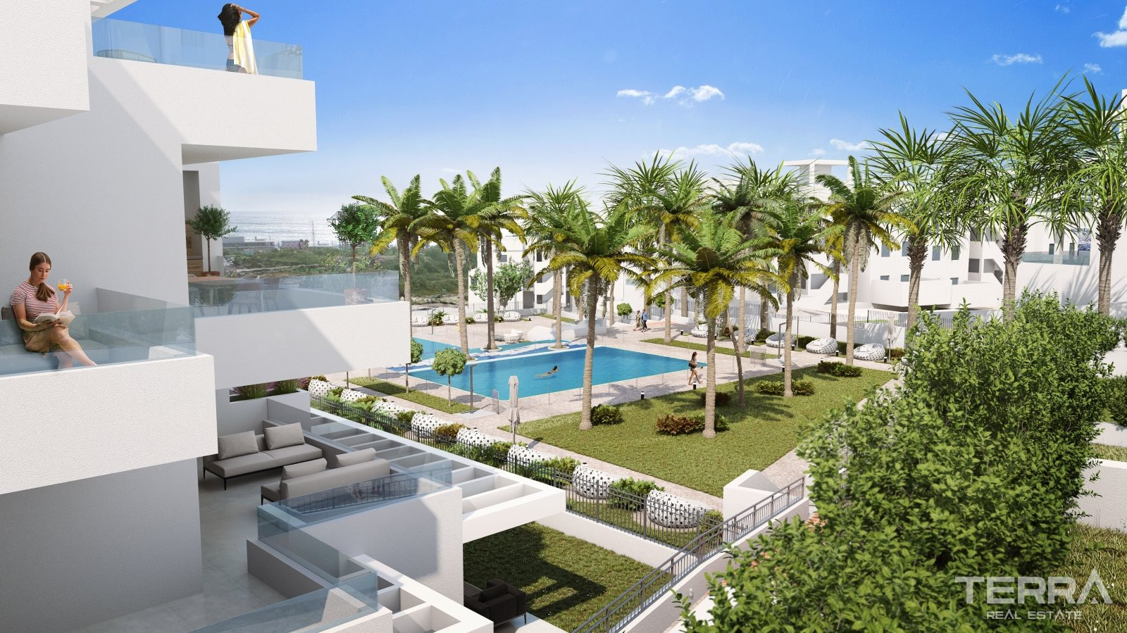 Malaga, Estepona'da Satılık Deniz Manzaralı Daireler - 109738