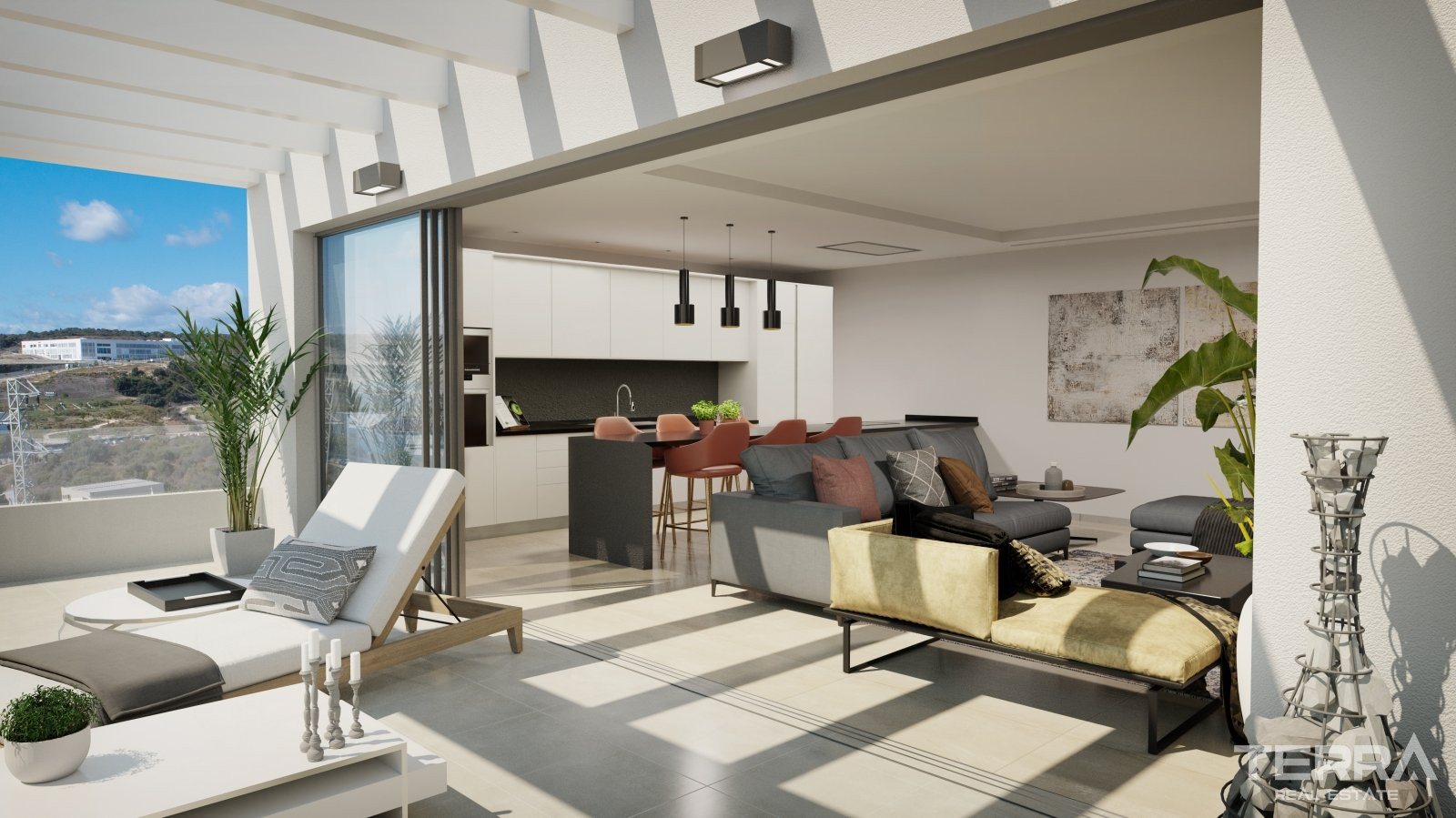 Malaga, Estepona'da Satılık Deniz Manzaralı Daireler - 109740