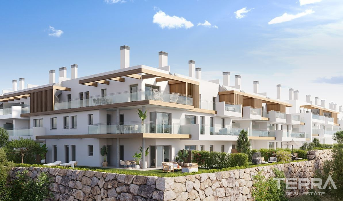 Malaga, Rincón de la Victoria'da Panoramik Deniz Manzaralı Daireler - 109748