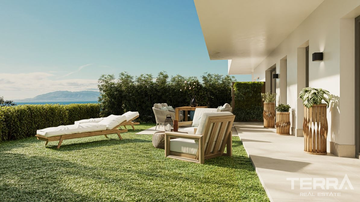 Malaga, Rincón de la Victoria'da Panoramik Deniz Manzaralı Daireler - 109752